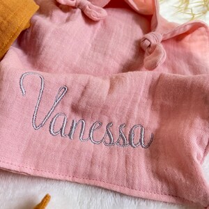 FIRST BABY - Bunny Three Pack Muslin Set  - Pink