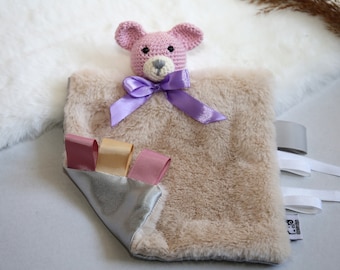 Personalised Comforter tiny Tatty Teddy bear Print snuggle Baby Blankets baby Shower Gift first Baby Toys personalised Blanket Fleece Etsy Canada