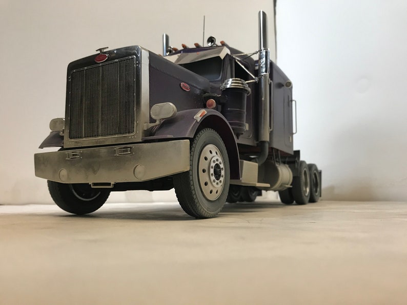Peterbilt 359 From 1980 Detailed Scale Model 1/16 Scale | Etsy