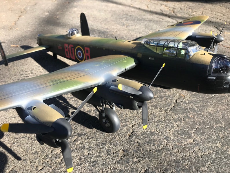 HUGE Avro Lancaster bomber model Detailed