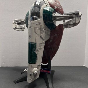 Star Wars Boba Fett's Slave One Starfighter- Detailed PLASTIC Scale Model