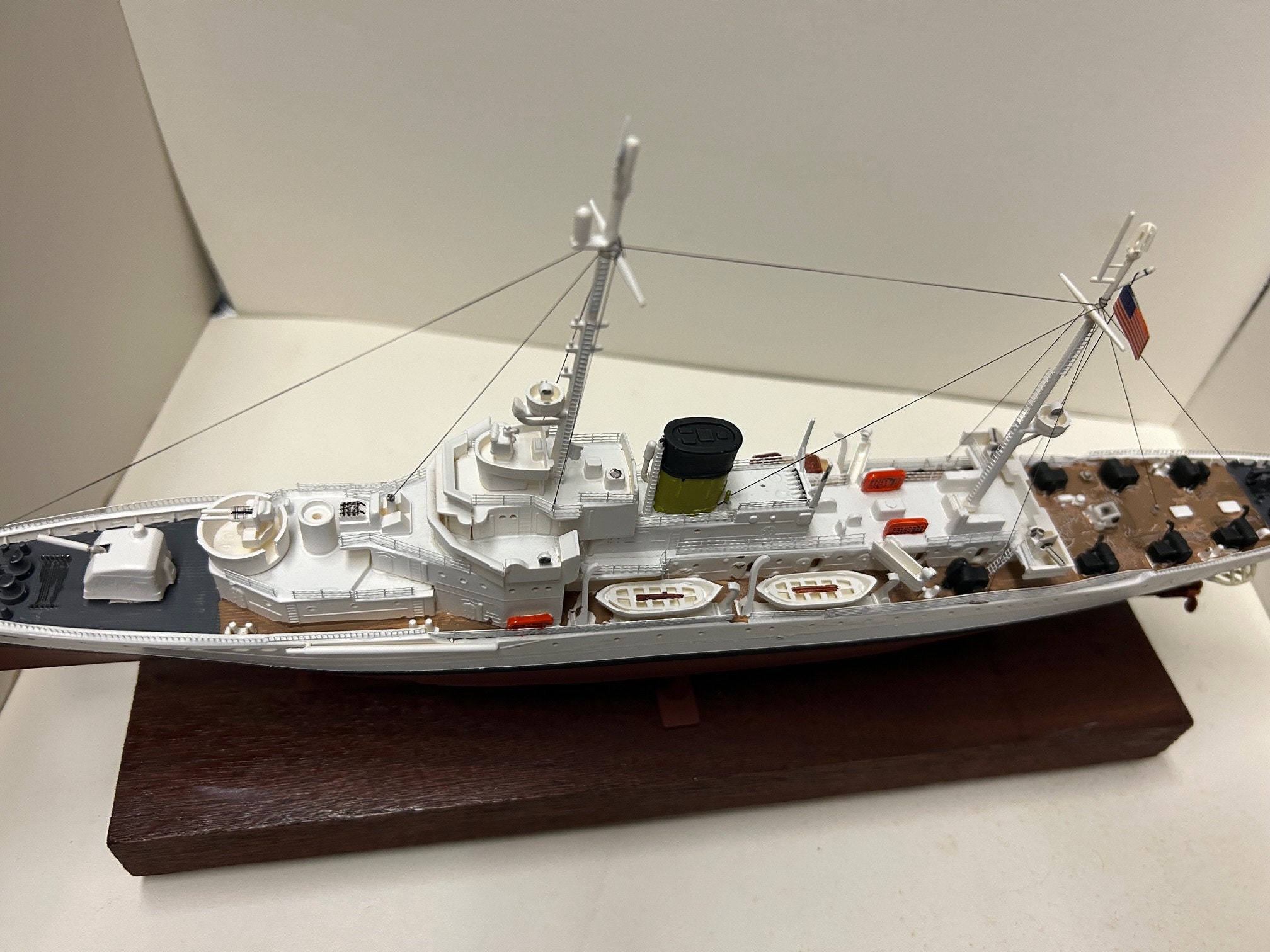 USCGC Roger Taney plastic Ship Model 1/300 Scale 12-13 Inches - Etsy