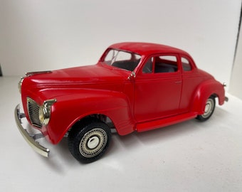 1941 Plymouth Custom Hot Rod- Plastic Scale Model- 1/24 scale