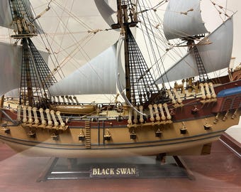Vintage Wooden Sea Witch Clipper 1846 Model Sailing Ship - Etsy