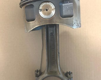 Vintage Franklin Aircraft Engine Piston & Connecting Rod PN: 13385