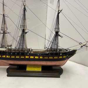 USS United States- 1797- Ship model --Detailed Plastic Scale Model- 3 feet length