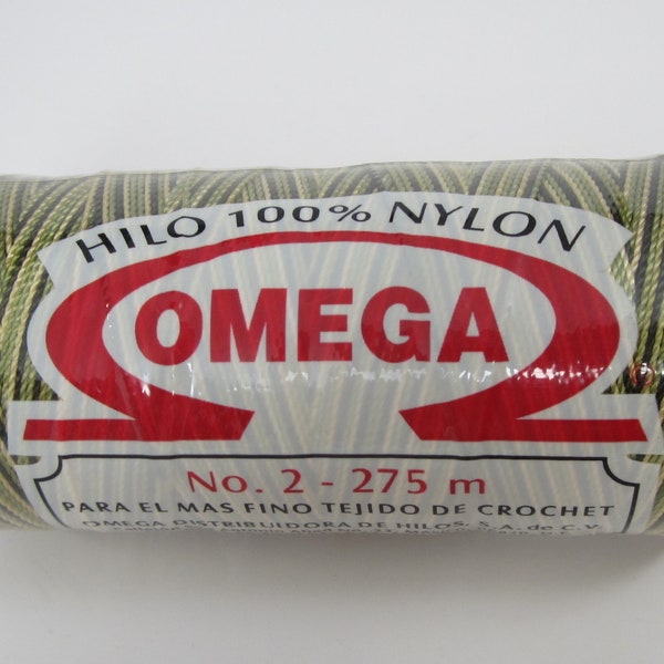Omega Nylon Crochet Thread No2 Etsy