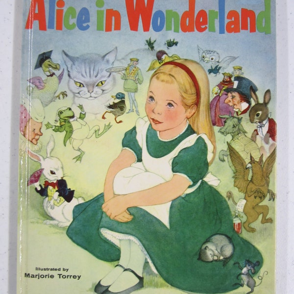 1955 Alice in Wonderland Book Etsy