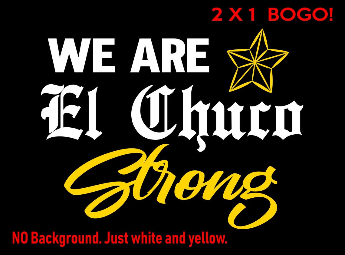 We Are El Chuco Strong Star El Paso Texas Shooting Support Etsy
