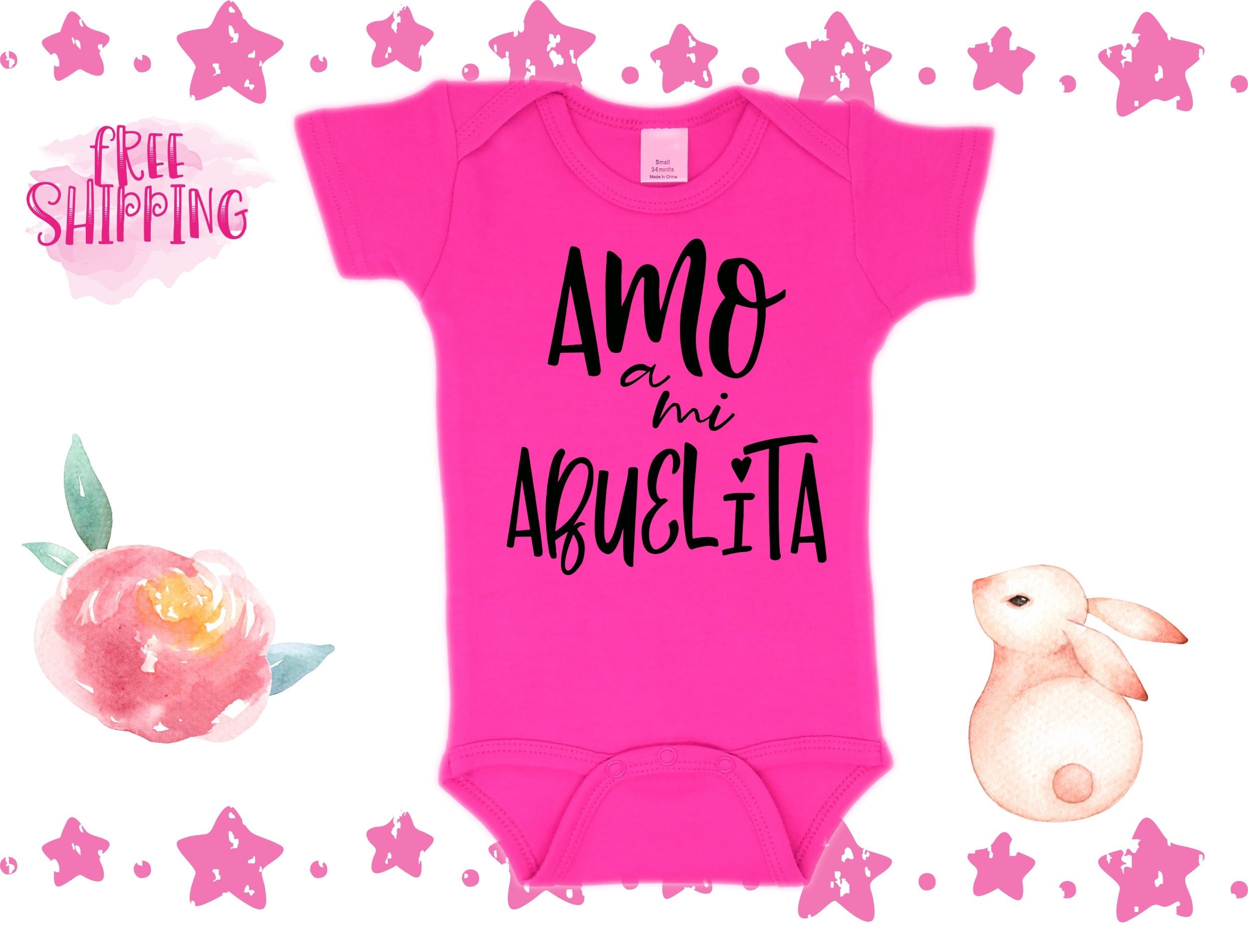 Amo A Mi Abuelita Spanish Cute Baby Bodysuit Awesome Ropita De Etsy Amo A Mi Abuelita Spanish Cute Baby Bodysuit Awesome Ropita De Etsy