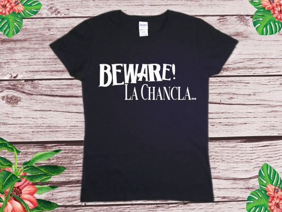 Beware La Chancla Funny Shirt Jefita Vida De Mama Funny Shirt