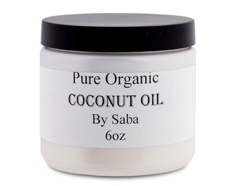 Coconut Oil Pure By Saba botanical of USA