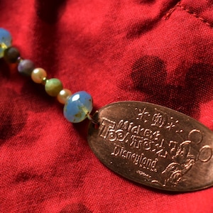 Mickey&#39;s Toon Town Pressed Penny Key Chain