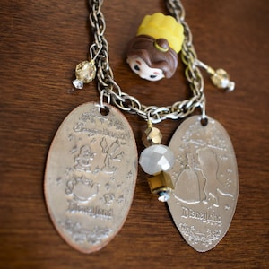 Beauty & the Beast Pressed Quarter Bracelet- Disneyland