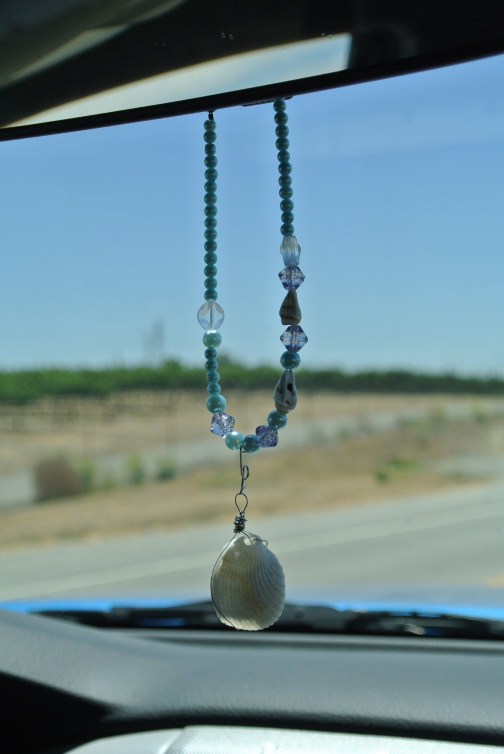 Car Mirror Dangle ocean Vibe Car Decorations Etsy