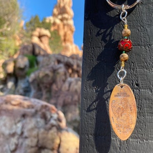 Big Thunder Pressed Penny Key Chain Disneyland