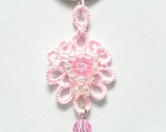 Baby Pink Pendant Necklace