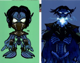 Legacy of Kain Soul Reaver Raziel 4x6 Prints