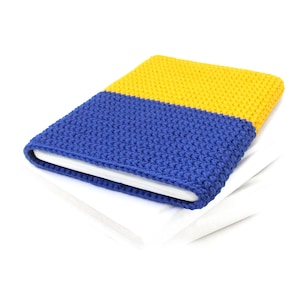 Ukraine Flag Onyx BOOX Poke 5 eco cover, Tolino Vision Color sock, Kobo Clara Colour sleeve, Bigme reader pouch, Nook Glowlight 4e soft case