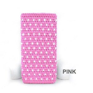 Blue iPhone 15 Max pouch, Xiaomi 14 ultra sock, polka dot Galaxy S24 plus sleeve, Samsung S23 FE case, Honor Magic 6 cover, iPhone 14 cozy 23.pink