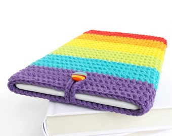 Regenbogen Samsung Galaxy Tab A Hülle, iPad mini 3 Hülle, LG G Pad IV Hülle, HP 8 Socke, Lenovo Tab 7 gemütlich, Huawei Pad Tasche, 8 Zoll Tablet Tasche