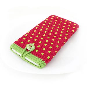 Strawberry Google Pixel 8 Pro phone cover, OnePlus Open pouch, Pixel 4a soft case, 3 XL cozy, OnePlus 13 sleeve, Pixel 9 Pro Fold eco sock
