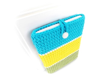 Summer Fire HD 8 2024 eco cover, tricolor tablet case, Lenovo Legion Tab pouch, Galaxy Tab A7 Lite cozy, iPad mini 5 pouch, Nokia T10 sleeve