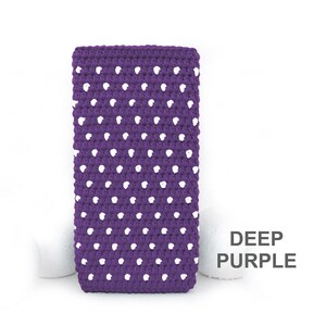 Blue iPhone 15 Max pouch, Xiaomi 14 ultra sock, polka dot Galaxy S24 plus sleeve, Samsung S23 FE case, Honor Magic 6 cover, iPhone 14 cozy 19.deep purple