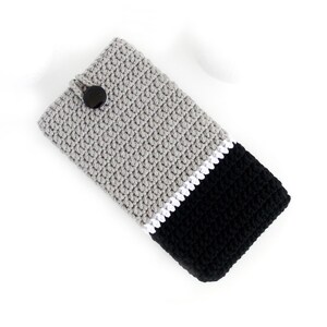 iPhone Duo / 18 Pro Max cover, OnePlus 15R soft case, Black and Grey Galaxy S26 FE phone sleeve, Honor Magic 8 Air sock, Pixel 11 XL pouch image 3