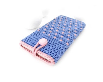 Blue Samsung A23 eco sleeve, Pink Galaxy S24 soft cover, polka dot Note20 ultra 5G pouch, Galaxy S10+ vegan case, Samsung Galaxy A42 sock