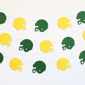 Football Party Banner - Customizable Colors