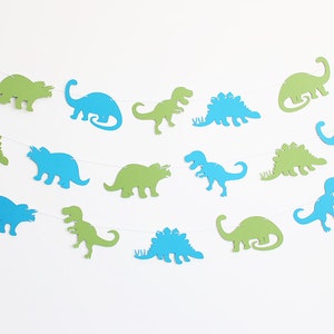 Dinosaur Party Banner - Customizable Colors
