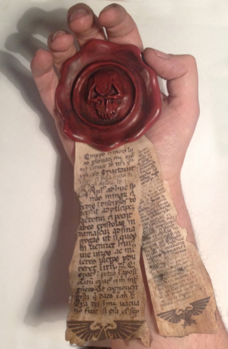 Warhammer 40k Imperial purity seal Etsy