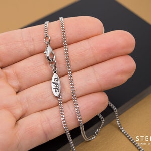 Starfish silver pendant necklace, thick pewter star, 6mm bead, stainless steel chain customize length 15 to 36 in, starfish jewelry for her image 9