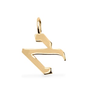 Hebrew letter pendant clearance