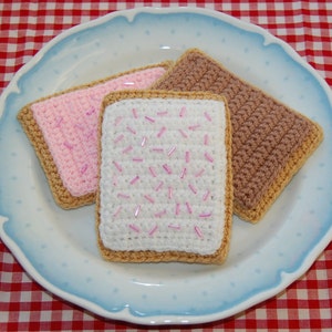 Häkelanleitung: Toaster Gebäck | Lustiges und lehrreiches Spielzeug für fantasievolles Spielen