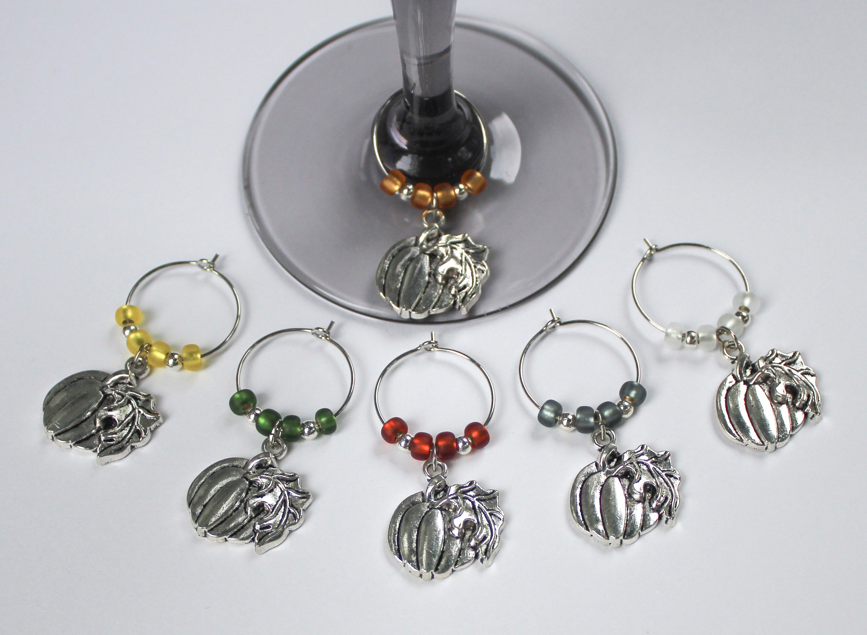 Wine Bottle Charms Christmas Charms For Bottle 6 Charms - Chickenmash Farm