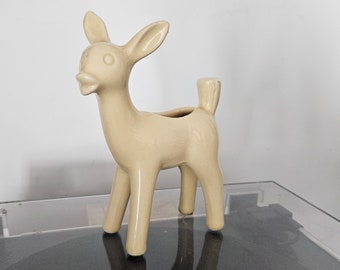 Shawnee Deer Vintage Planter Ceramic