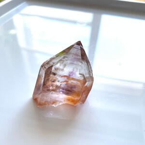 Natural Rock Crystal from Namibia / Brandberg / Natural Crystal Tip collectible / minerals / gift