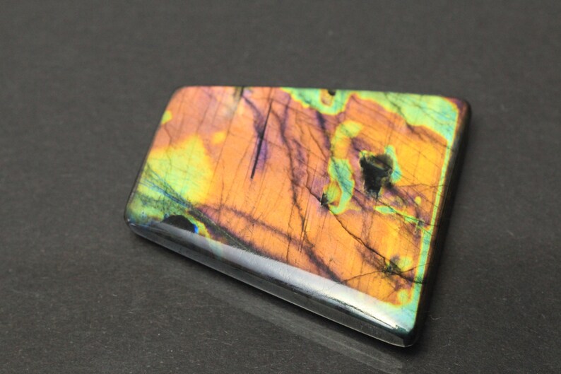 silversmith Yl\u00e4maa,Ylaemaa labradorite,setting genuine Spektrolite cabochon teardrop polished labradorite from Finland