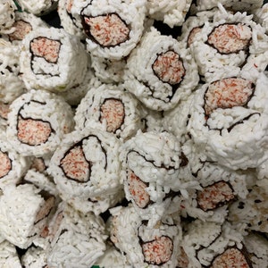 Freeze-Dried Sushi!! Freeze Dried Treat, Stocking Stuffer, Unique Gift, Perfect Gift, Sushi Lovers,