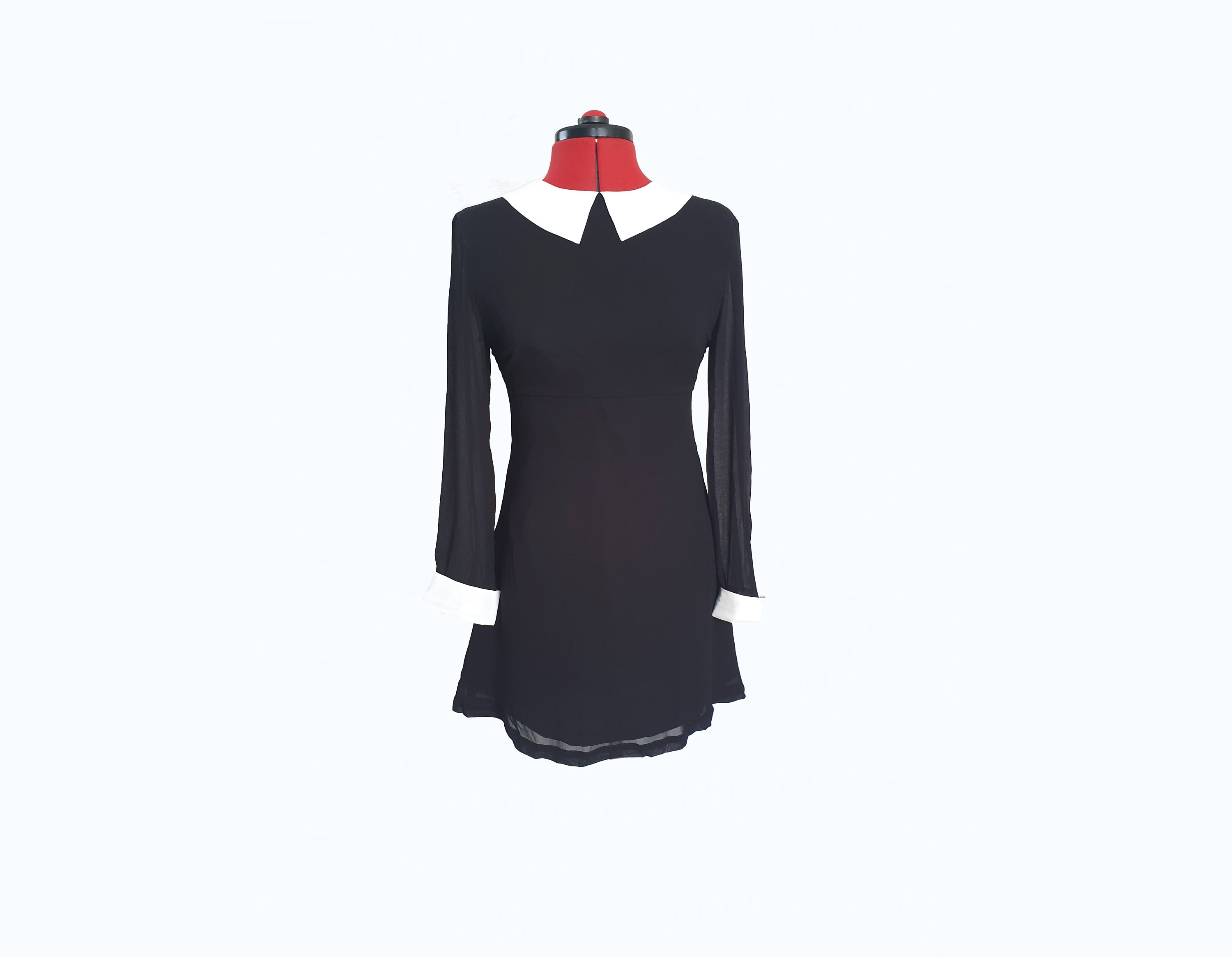 Black white dress Etsy Mexico