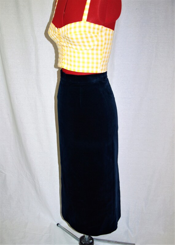 NEW LADIES LAURA ASHLEY DARK CHERRY BLOSSOM FLORAL MIDI PENCIL SKIRT 10-16