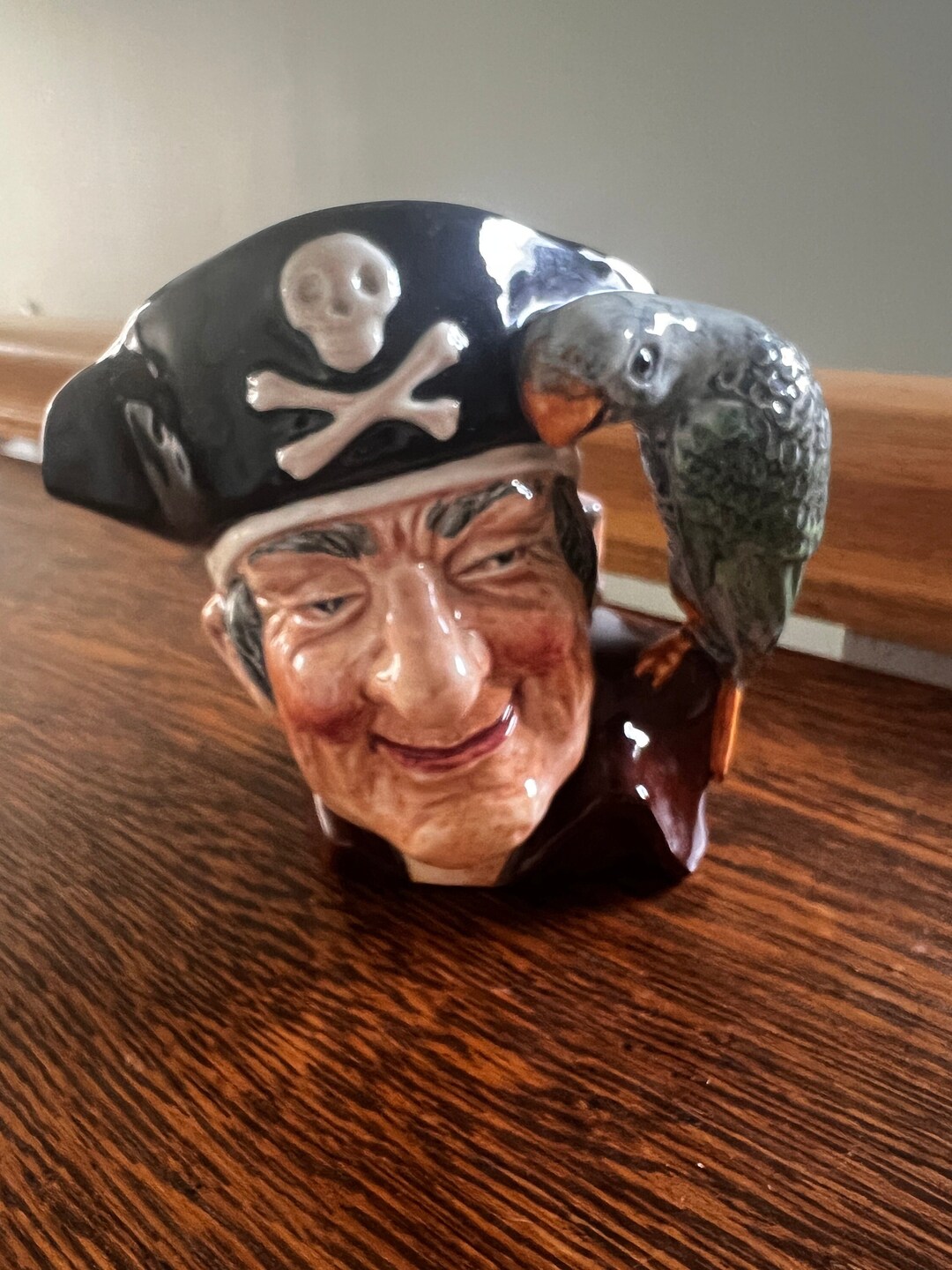 Royal Doulton Long John Silver Porcelain Pirate Toby Mug Etsy