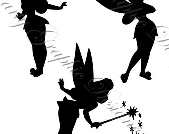 tinkerbell silhouette