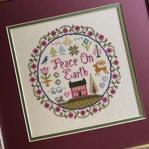 Peace on Earth Christmas Sampler by Jean Farish