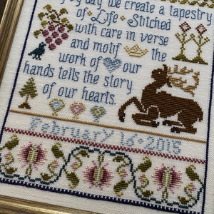 The Deer & the Grapes Sampler by Jean Farish