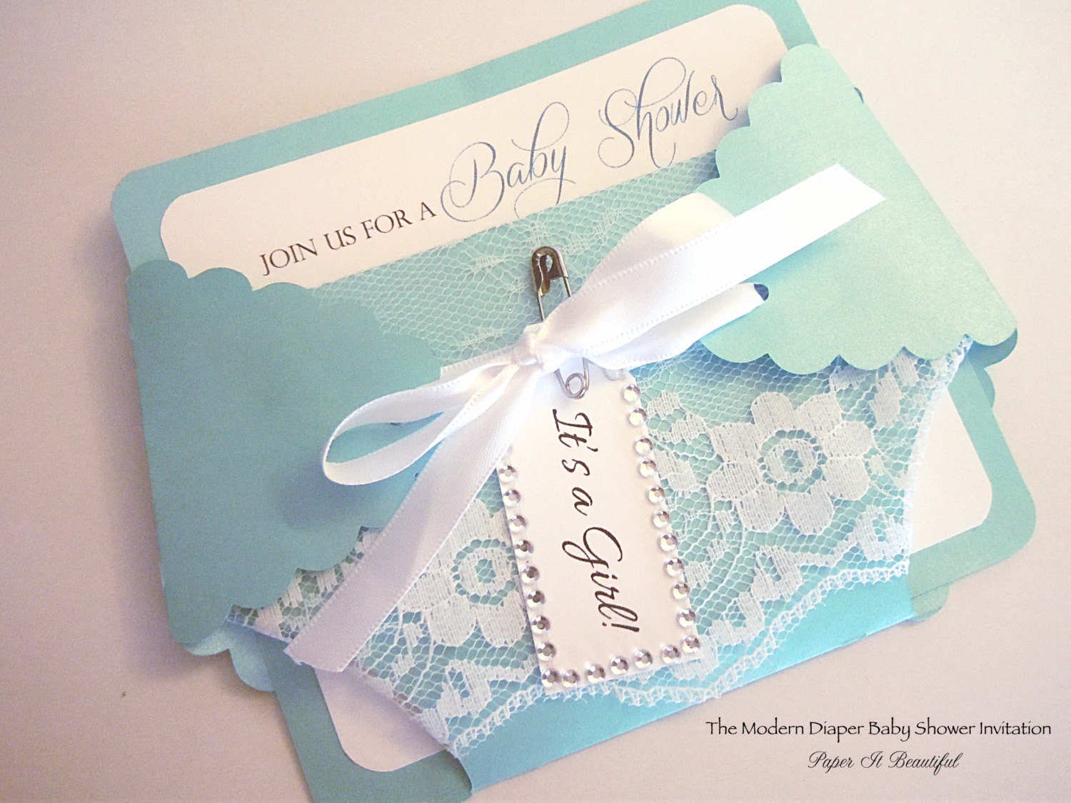 Diaper Baby Shower Invitations For Sale 3