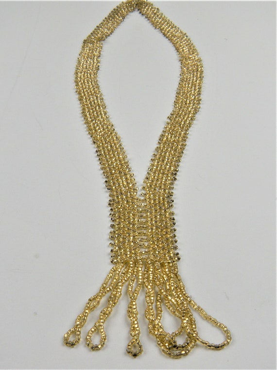 Flapper bead necklace sautoir - Gem