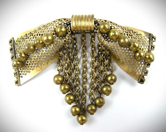 Vintage Mimi D N Leopard Buckle LARGE Vintage Mimi Di N 1986 Leopard Panther Belt Buckle 6  main image 4
